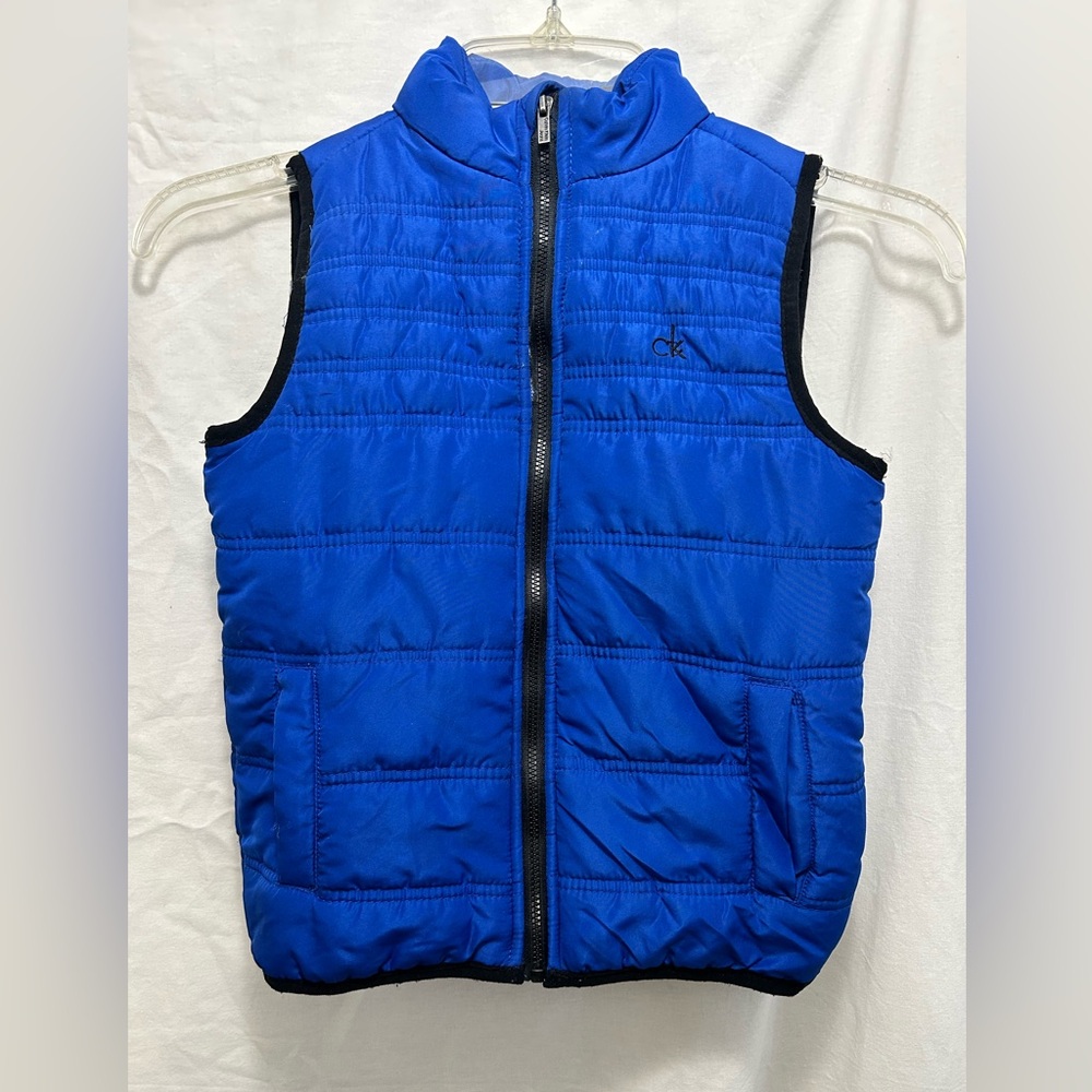 Calvin Klein Toddler boys Sleeveless zip up puffer vest